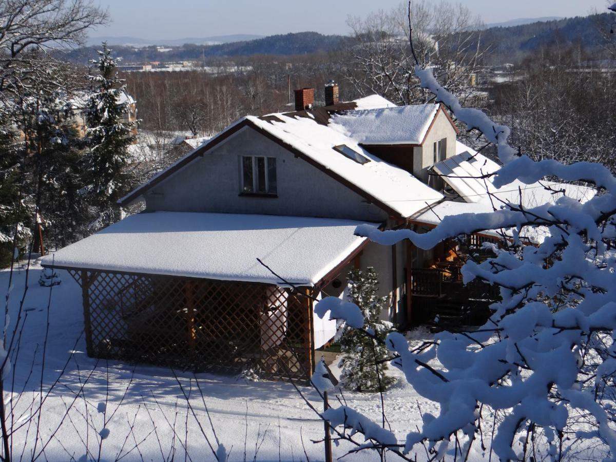 Dom Na Wzgorzu Lägenhet Gorlice Exteriör bild